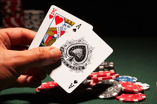 Lucky Green blackjack game